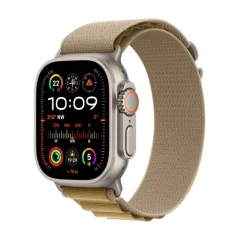 Apple Watch Ultra 2 49mm Natural Tan Alpine Loop M