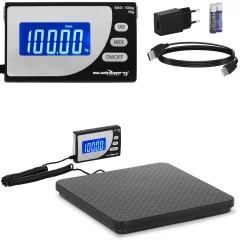 Industrijska paketna tehtnica do 100 kg / 0,1 g LCD USB