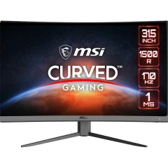 MSI G32CQ4 E2/31,5''/WQHD /VA/170Hz/ukrivljen/črn