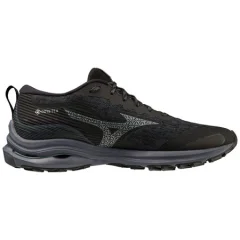 Mizuno Wave Rider GTX moške športne superge, Black/Ombre Blue/Glacial - 42