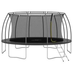 The Living Store Trampolin komplet okrogel 488x90 cm 150 kg - Komplet Trampolina