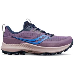 Saucony Peregrine 13 Women's Running Shoes, Haze/Night - 40