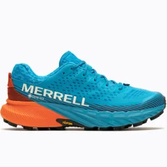 Merrell Agility Peak 5 GTX moške športne superge, Tahoe/Tangerine - 47