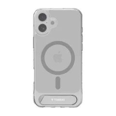 Dodatki Torras Pstand Series za iPhone 16 Plus (transparentni)