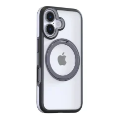 Torras Ostand R Fusion Case za iPhone 16 (črn)