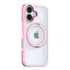 Torras Ostand R Fusion Case za iPhone 16 (Roza)