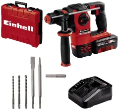 Einhell Power X-Change HEROCCO Kit +5 (1x3\,0Ah) SDS-Plus-akumulatorsko vrtalno kladivo 18 V 3.0 Ah Li-Ion  vklj. akumulator\, vklj.  kovček\, vklj.  oprema