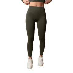 SWY SoftLux Sculpt Leggings, Army - M