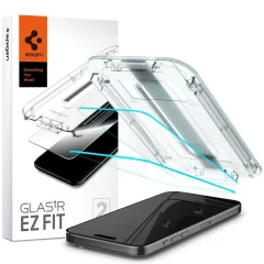 Glas.tR EZ Fit kaljeno steklo za iPhone 15 Pro Max - KOMPLET 2 kom.