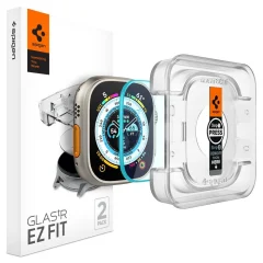 GlastR EZ Fit kaljeno steklo za Apple Watch Ultra 49mm SET 2 kos.