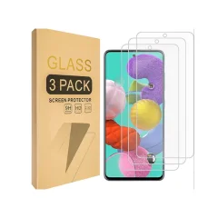 Zaščita zaslona za Samsung - 0,33 mm kaljeno steklo (paket 3 kosov)   Samsung Galaxy A51/M31S