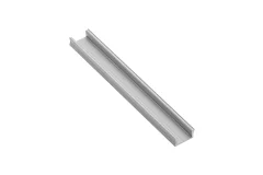 Aluminijasti profil NADGRADNI 7 mm x 14 mm x 2 m - SREBRNA