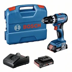 Bosch Professional GSB 18V-45 06019K3302 akumulatorski vrtalni vijačnik  18 V 2.0 Ah Li-Ion vklj. 2 akumulatorja\, vklj. polnilnik\, vklj.  kovček