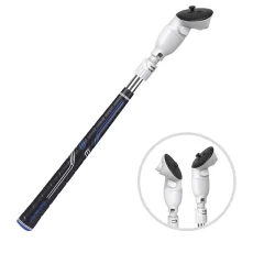 Meta Quest 3 Golf Club Teniški lopar Baseball Bat VR dodatki Bela