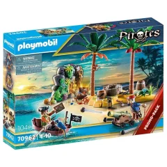 Playmobil - Piratski otok zakladov z okostnjakom (PL70962)