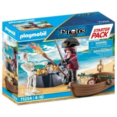 Playmobil - Gusarski začetni paket s čolnom na vesla (PL71254)