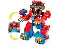 SuperThings Wild Tigerbot - Preoblikovalni tiger robot. Robot se spremeni v vozilo. Vključuje 1 ekskluzivni divji otrok in 1 ekskluzivno divjo superti