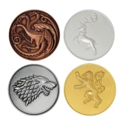 FANATTIK GAME OF THRONES Limited Edition Zbirka medaljonov Sigil