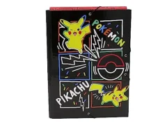 Carpeta A4 Pikachu Pokemon Solapas