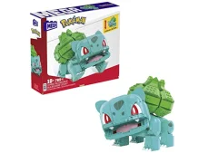 Mega Pokémon Action Figure Gradnja igrač za otroke, Jumbo Bulbasaur s 355 kosov, gradbeni in pozivni, 7 centimetrov, 7 -letna ideja za darilo