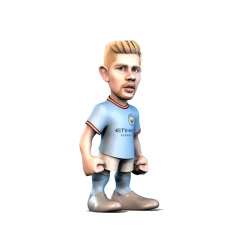 MINIX, De Bruyne PVC figurica Manchester City 12 cm, Bela / Modra