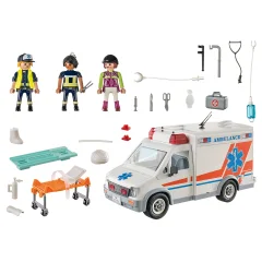 Playmobil, Playmobil City Action Ambulance s figuricami in dodatki, Ve?barvno