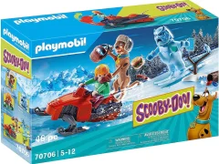 Playmobil, 46 kosov Scooby-Doo in snežno strašilo, Ve?barvno