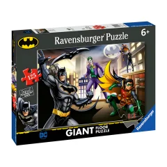 Ravensburger, Velikanska talna sestavljanka 125 kosov Batman iz kartona, odpornega na obrabo, Ve?barvno