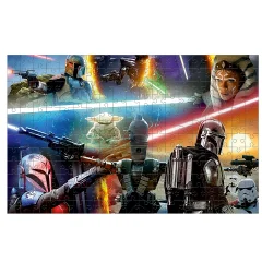 Ravensburger, Premium 300 kosov XXL Softclick Crossfire sestavljanke Star Wars The Mandalorian, Ve?barvno