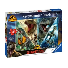 Ravensburger, Velikanska 125-delna talna sestavljanka Jurassic World Domination, Ve?barvno