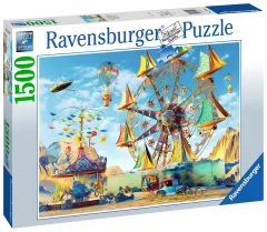 Ravensburger, Fantazijska sestavljanka 1500 kosov Karneval sanj s tehnologijo SoftClick, Ve?barvno