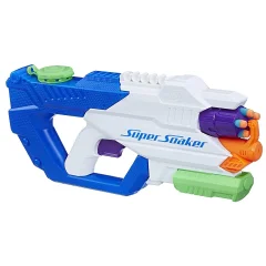 Hasbro, Super Soaker DartFire pištola za vodo in puš?ice s 5 puš?icami, Bela / Modra