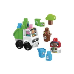 Fisher-Price, Mega Bloks Zeleno mesto za razvrš?anje in zbiranje tovornjakov igra za sestavljanje, Ve?barvno