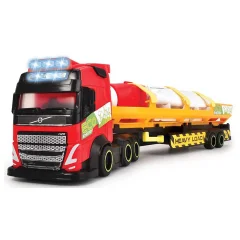 Dickie Toys, Volvo FH16 težki tovornjak za prevoz vetrnih turbin model v merilu 1/14, Rde?a