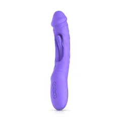 Vibrator s stimulatorjem G-točke Good Vibes Only - Flax