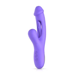 Rabbit vibrator s stimulatorjem G-točke Good Vibes Only - Tess