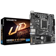 GIGABYTE H610M H V3 DDR4, DDR4, SATA3, HDMI, USB3.2Gen1, LGA1700 mATX