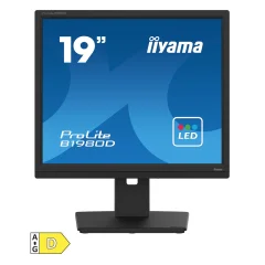 Monitor Iiyama 48,3 cm (19,0&quot;) B1980D-B5 1280x1024 TN 5ms VGA DVI Pivot  sRGB99%