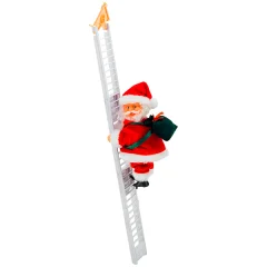 Božiček, ki pleza po lestvi | LADDERSANTA