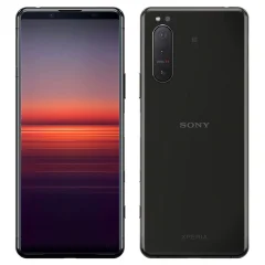 Obnovljeno - znaki rabe - Sony Xperia 5 II 5G crn 128 GB 8 GB ram dual sim - vidne oznake uporabe obnovljeno