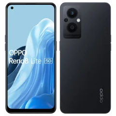 Obnovljeno - znaki rabe - Oppo Reno8 Lite 5G crn 128 GB 8 GB ram dual sim - vidne oznake uporabe obnovljeno