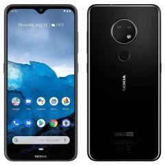 Obnovljeno - znaki rabe - Nokia 6.2 crn 32 GB 3 GB ram dual sim 4G - vidne oznake uporabe obnovljeno