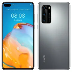 Obnovljeno - znaki rabe - Huawei P40 5G siv 128 GB 8 GB ram dual sim - svetli znaki uporabe obnovljeno