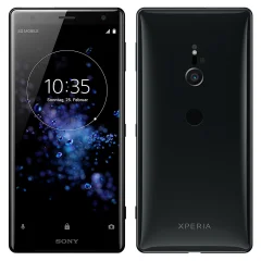 Obnovljeno - znaki rabe - Sony Xperia XZ2 4G crn 64 GB 4 GB ram dual sim - vidne oznake uporabe obnovljeno