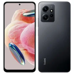 Obnovljeno - znaki rabe - Xiaomi Redmi Note 12 crn 64 GB 4 GB ram dual sim - vidne oznake uporabe obnovljeno