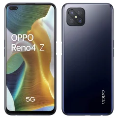 Obnovljeno - znaki rabe - Oppo Reno4 Z 5G crn 128 GB 8 GB ram dual sim - vidne oznake uporabe obnovljeno