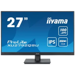 Monitor Iiyama 68,6 cm (27,0") XU2792QSU-B6 2560x1440 100Hz IPS 4ms HDMI DisplayPort 4xUSB3.2 Zvočniki  sRGB99% FreeSync ProLite