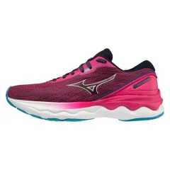 Mizuno Wave Skyrise 3 Women's, Pink Peacock/White/Algiers Blue - 37