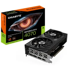 Grafična kartica nVidia RTX4070 GigaByte Windforce 2X OC - 12GB GDDR6 (GV-N4070WF2OCV2-12GD)