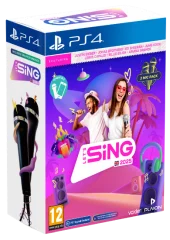 LET'S SING 2025 - PS4 DOUBLE MIC BUNDLE